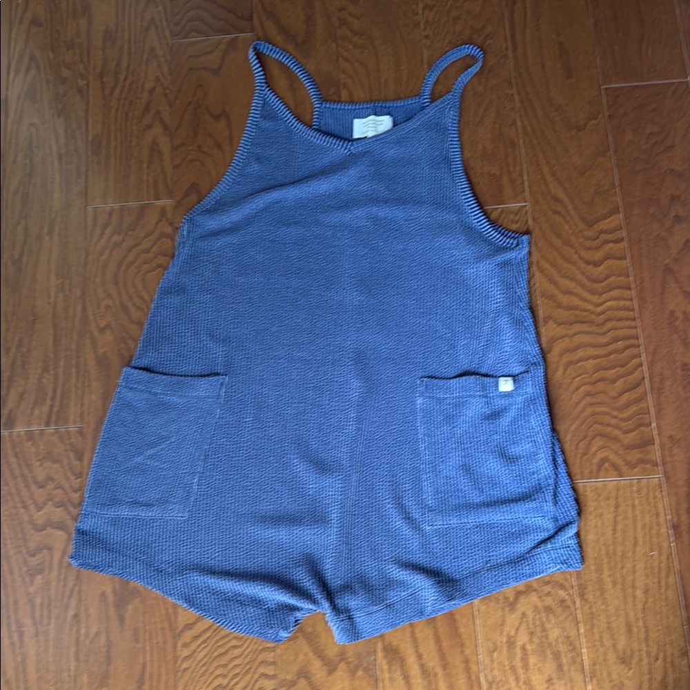 Simply Southern Blue Jumpsuit